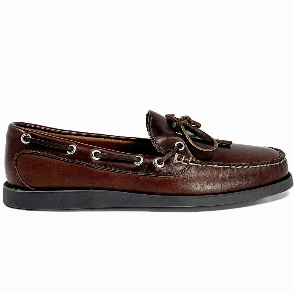Quoddy Canoe Shoe in Brown  product