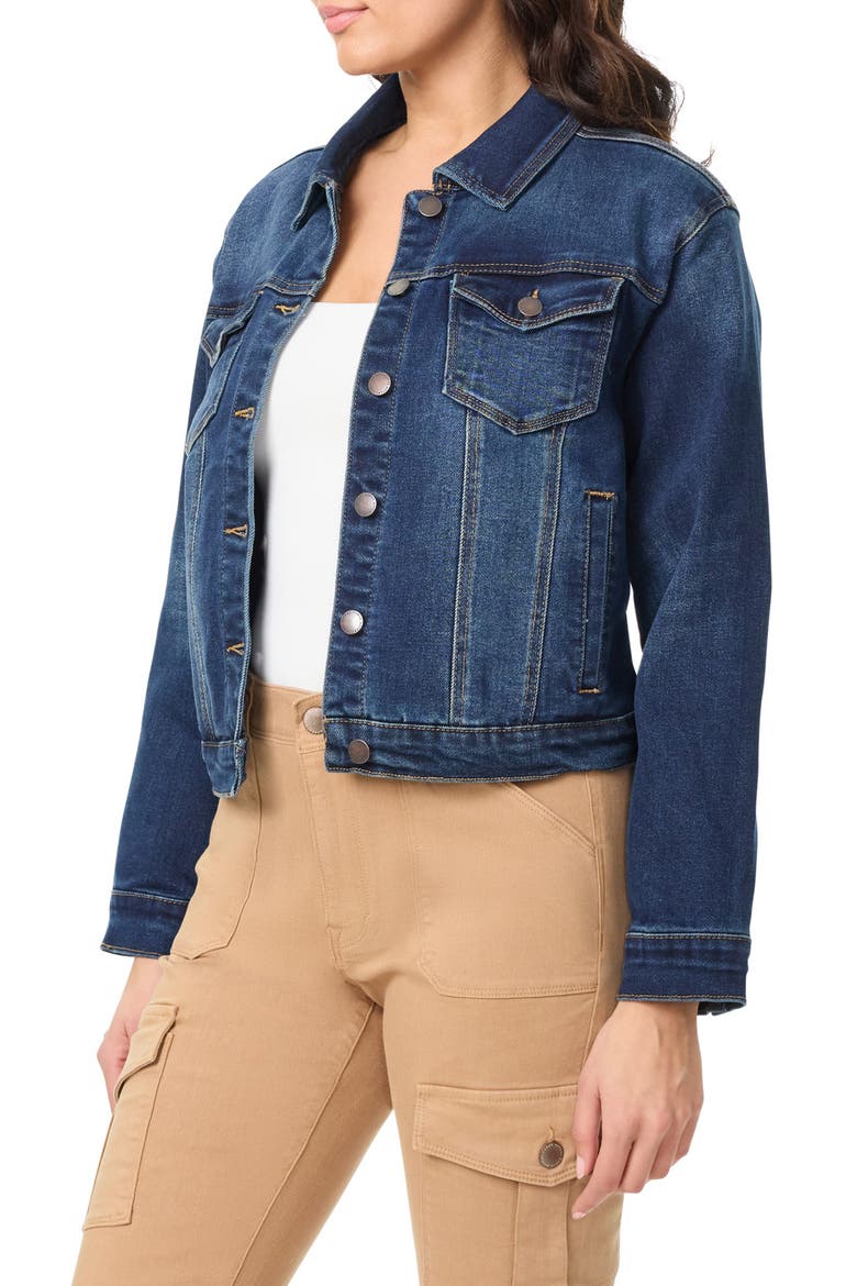 Essential Denim Jacket, Alternate, color, OXFORD BLUE