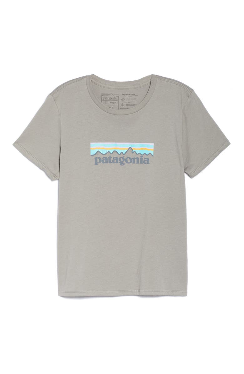 Patagonia P-6 Logo Tee, Alternate, color, 