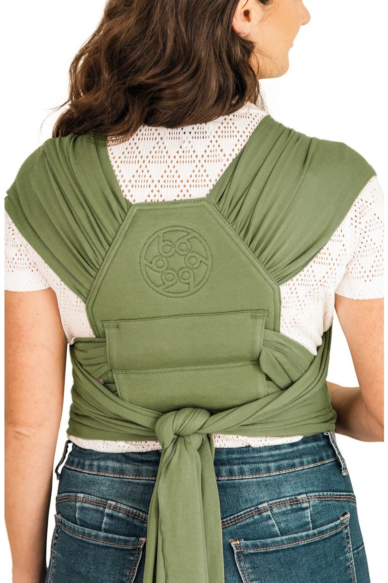 Moss Dragonfly Wrap Baby Carrier, Alternate, color, MOSS