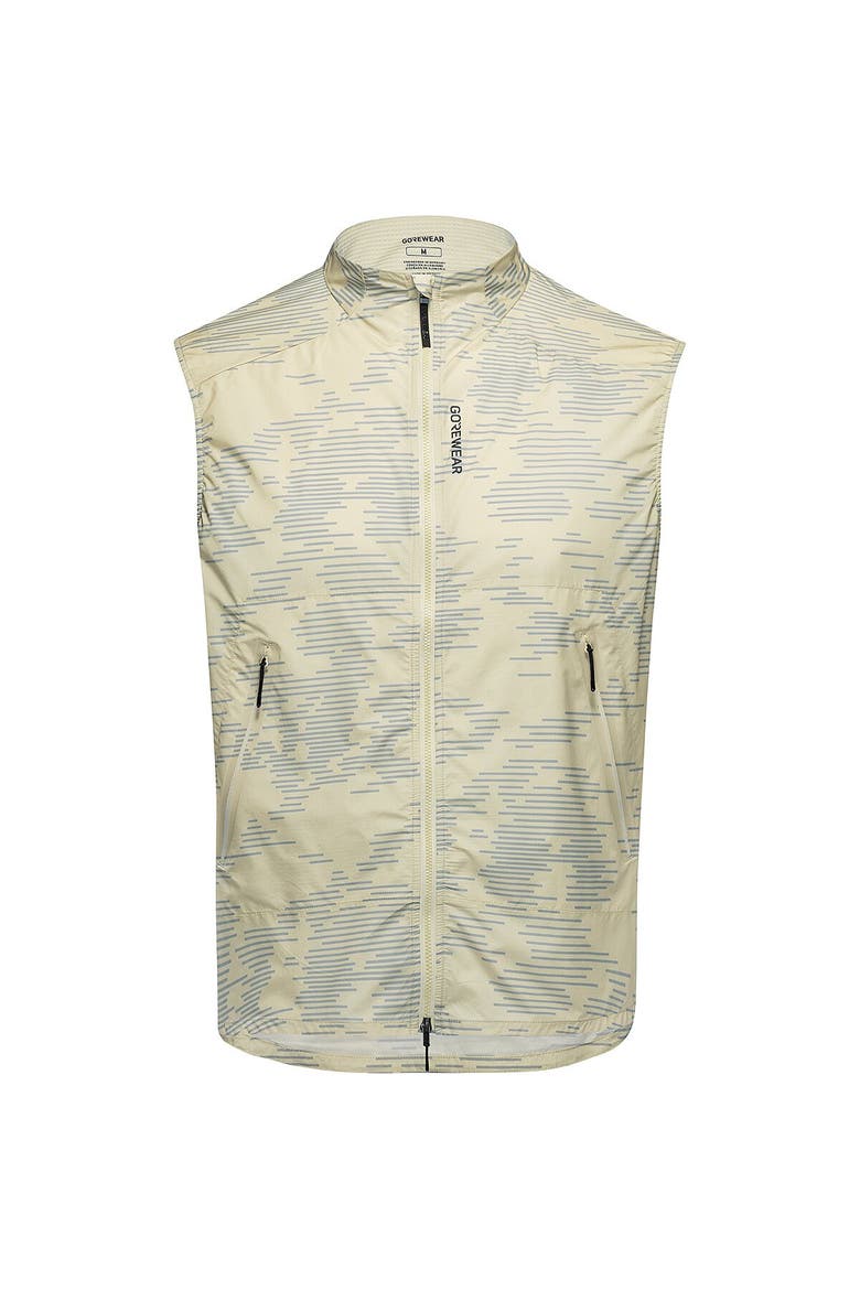 Concurve Electro Windbreaker Vest - Men's, Main, color, Crushed_Tech Beige/Lab Gray