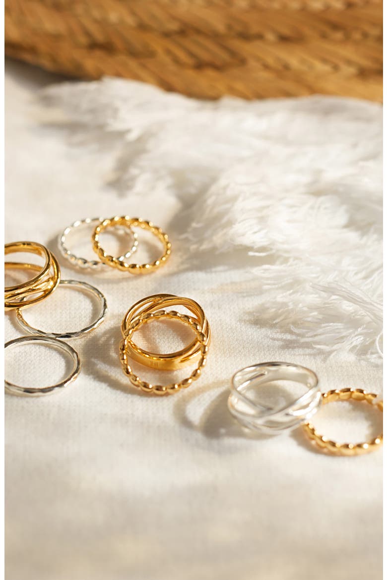 Nura Crossover Ring, Alternate, color, 18K GOLD VERMEIL