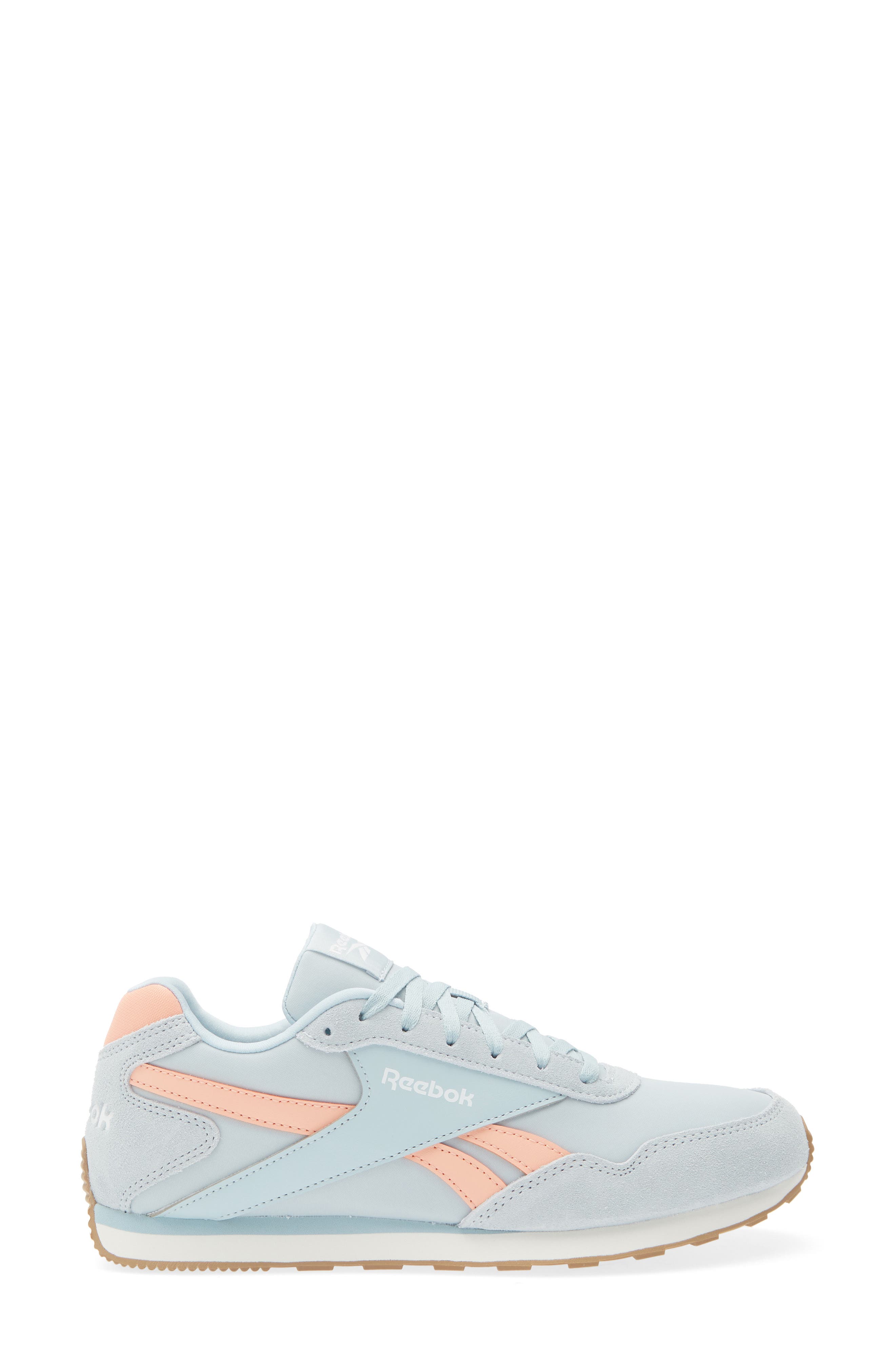 Reebok Glide Low Top Sneaker, Alternate, color, Blue Peach White