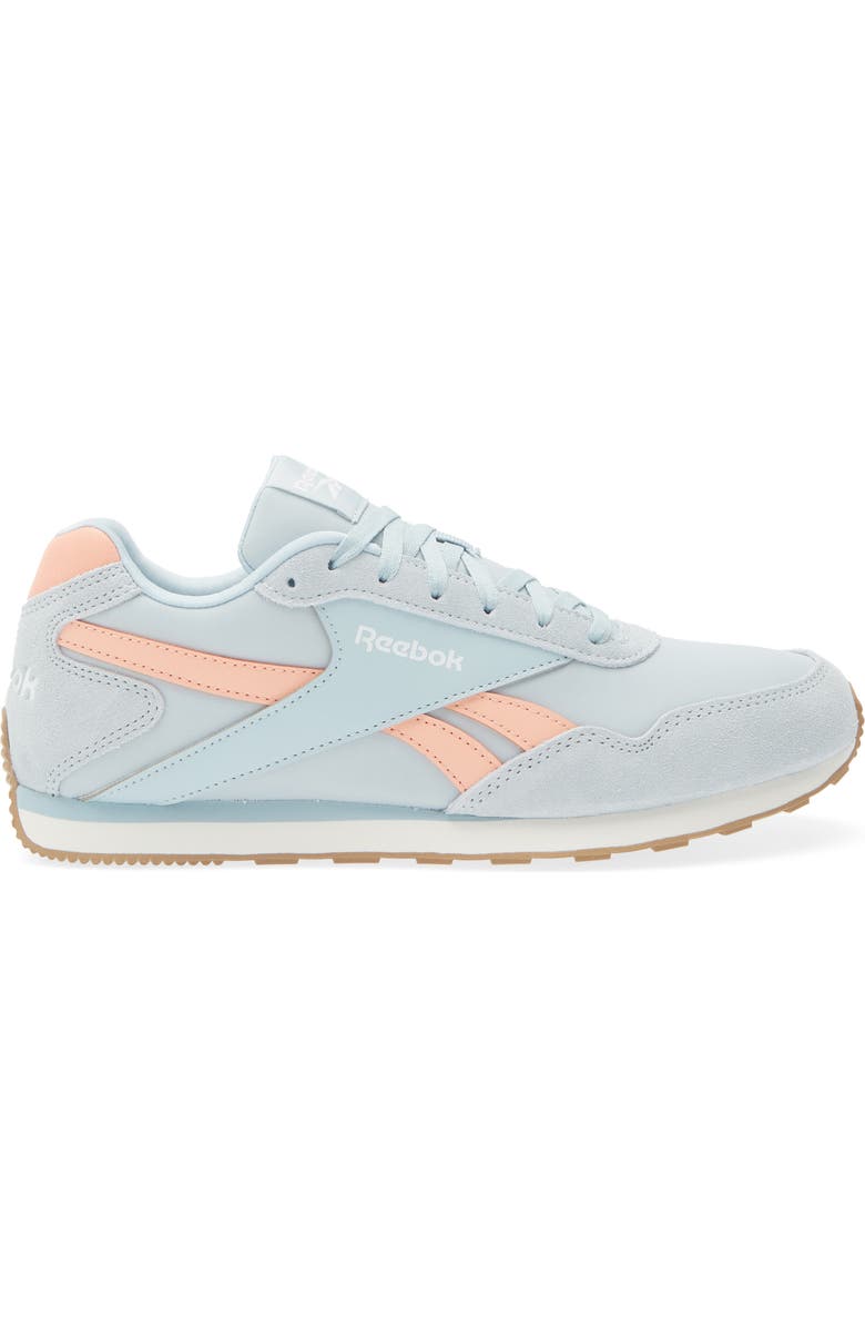 Reebok Glide Low Top Sneaker, Alternate, color, Blue Peach White