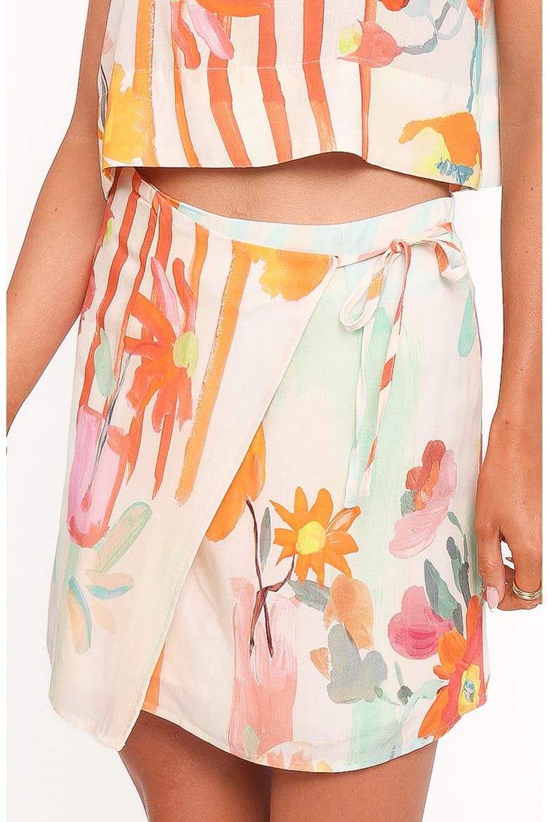Siena Wrap Skirt, Alternate, color, BLUE ALFRESCO FLORAL