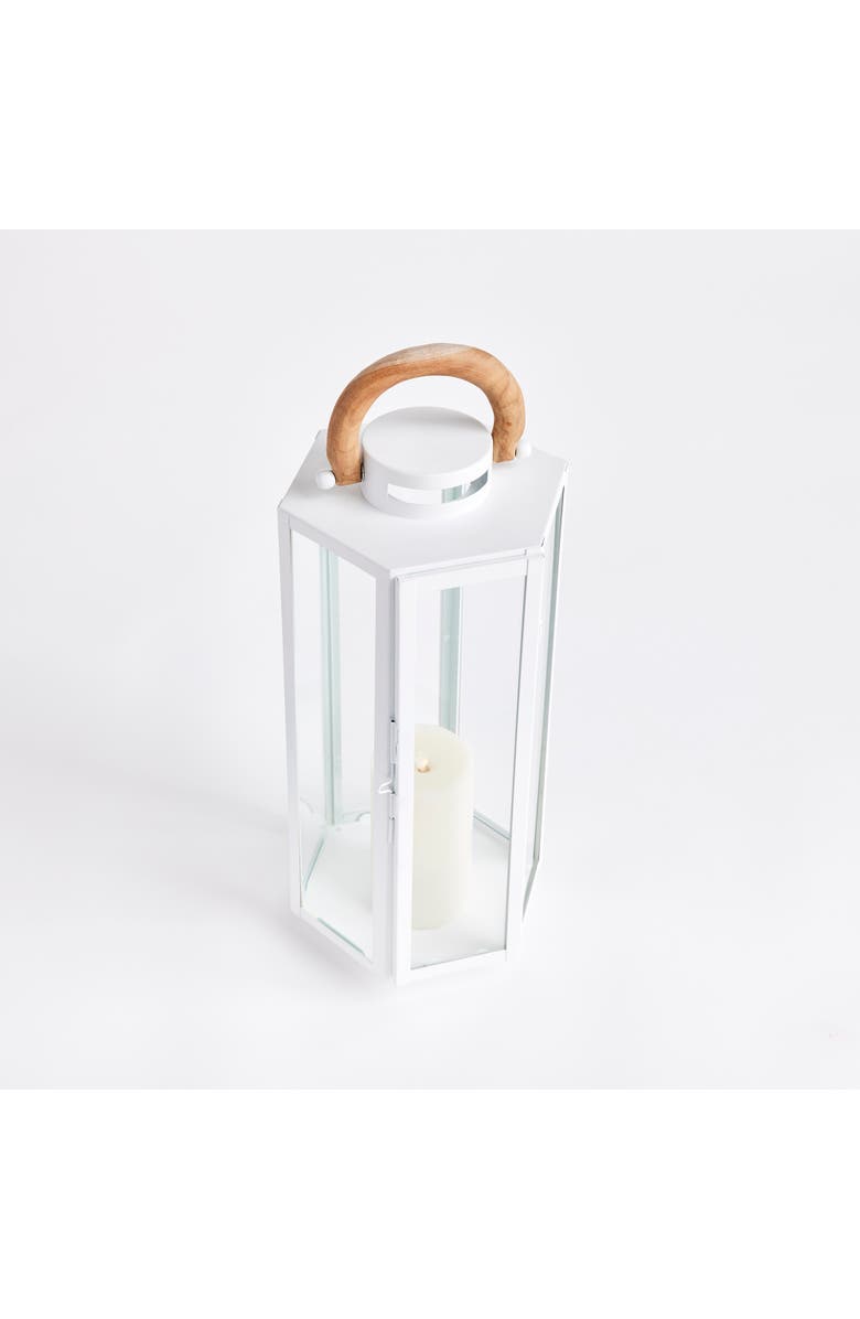 Napa Home & Garden Dockside Outdoor Lantern, Alternate, color, White