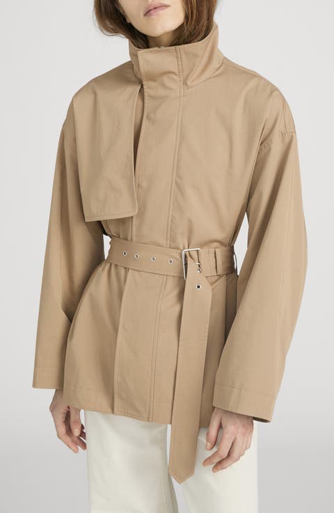 The Short Field Trench Coat
