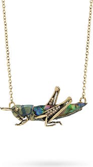 Bill Skinner Studio Grass Hopper Necklace