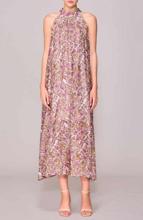 MELLODAY Organza Sleeveless Maxi Dress