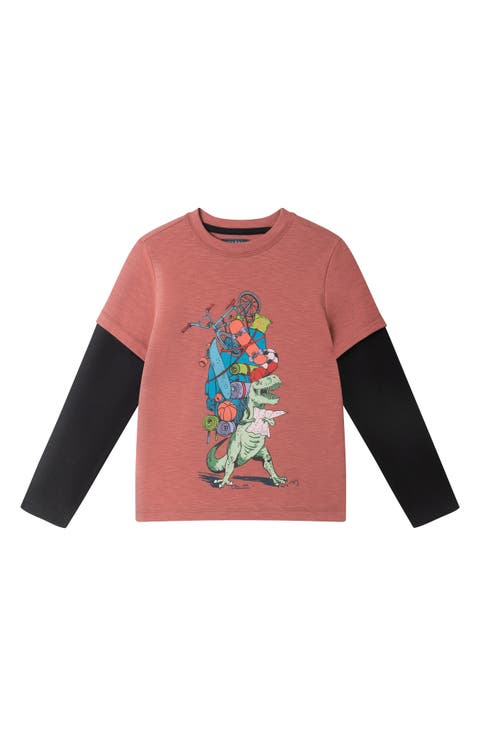 Kids' Twofer Graphic T-Shirt (Toddler, Little Kid & Big Kid)