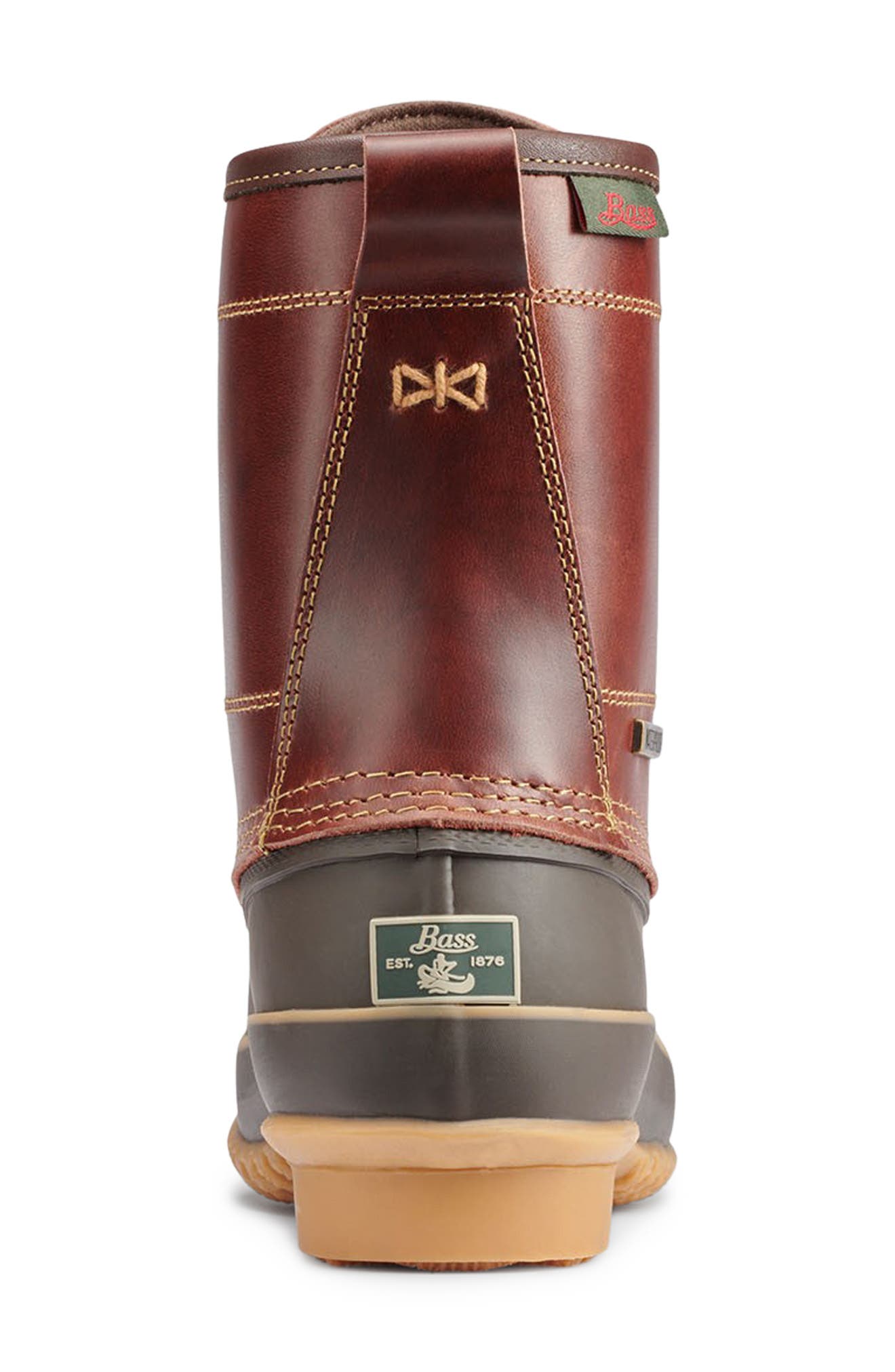 Duclair Duck Boot, Alternate, color, DARK BROWN