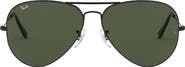 Ray-Ban 62mm Aviator Sunglasses