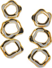 Dhwani Bansal AQUA EARRINGS