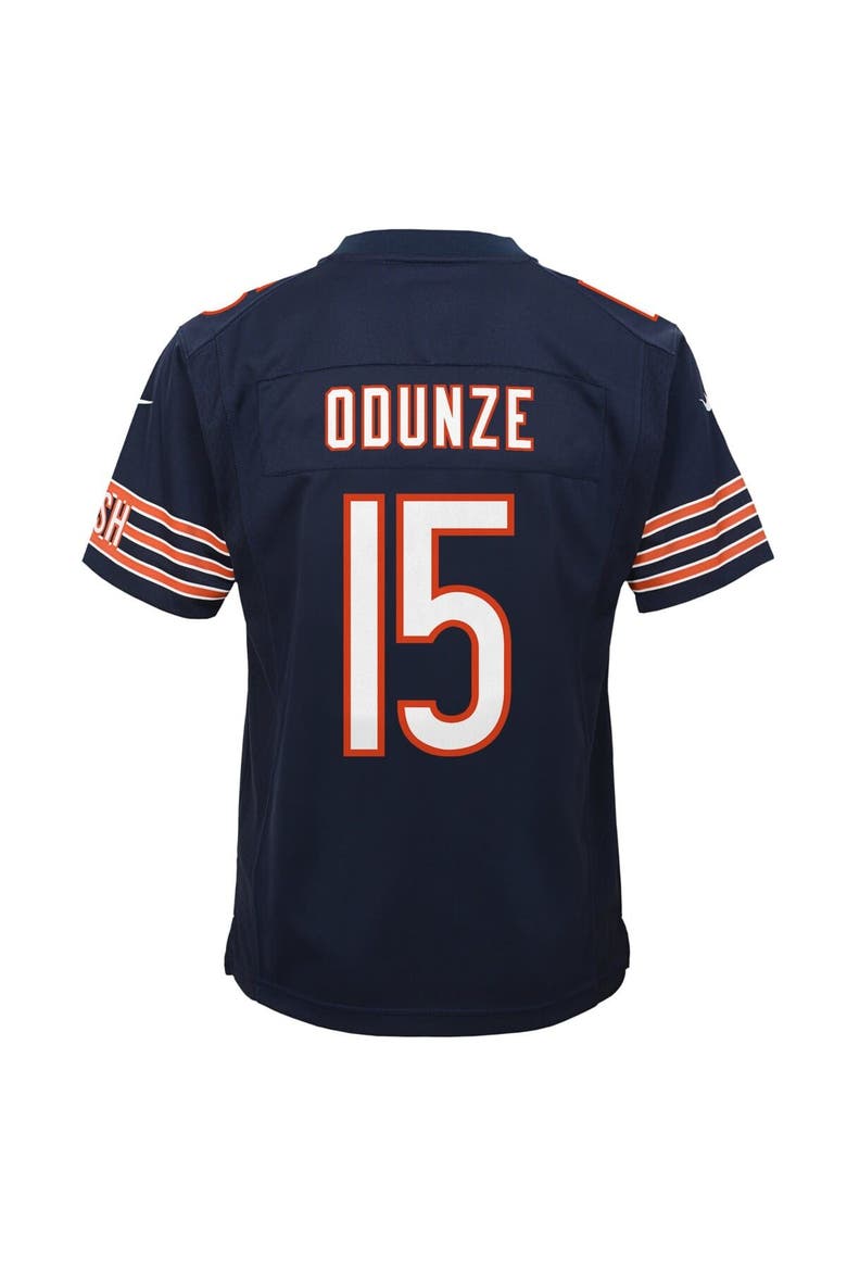 Youth Nike Rome Odunze Navy Chicago Bears Game Jersey, Alternate, color, Navy
