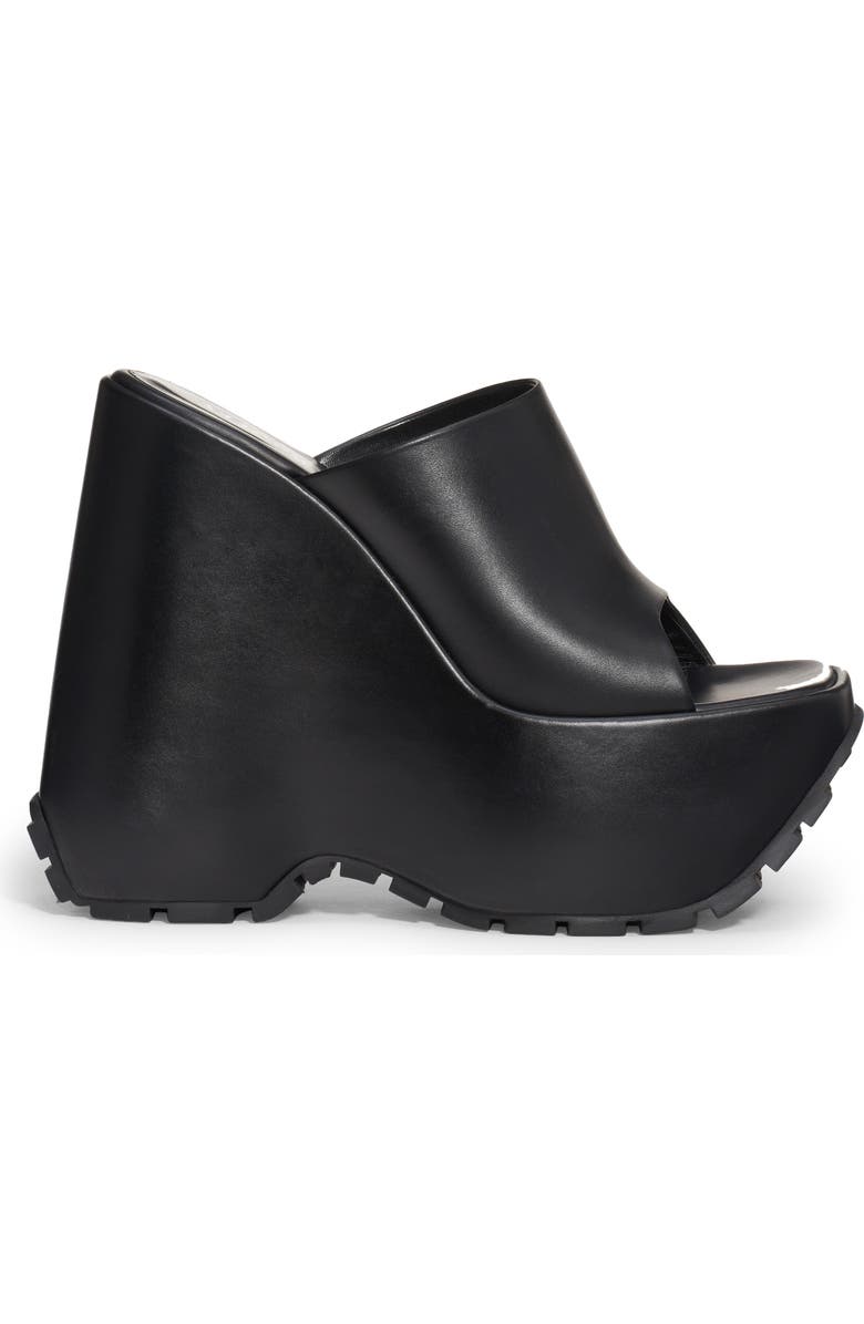 Versace Platform Wedge Slide Sandal, Alternate, color,