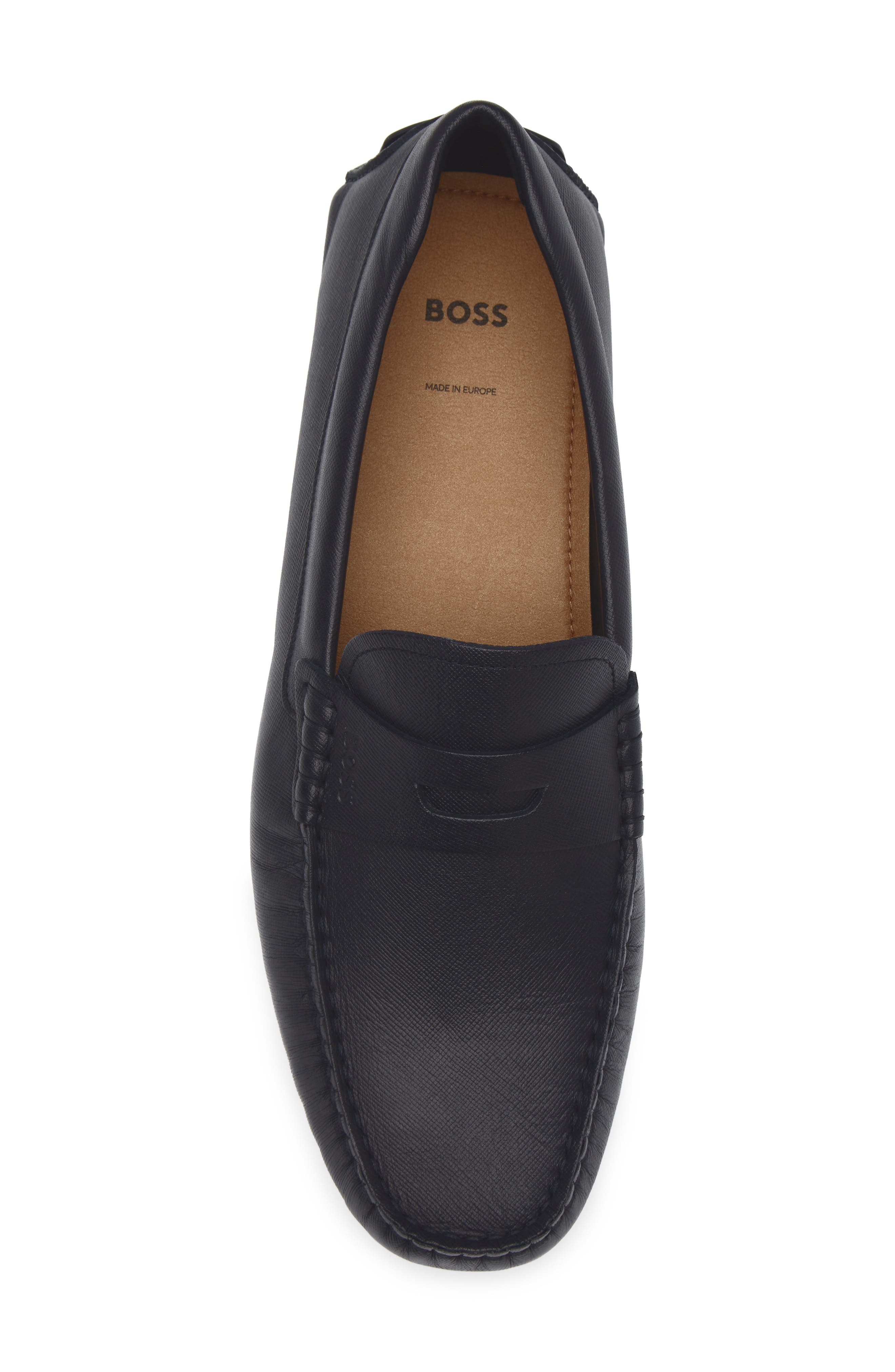 BOSS Noel Penny Loafer, Alternate, color, Dark Blue