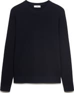 MANGO Regular Fit Crewneck Rib Sweater