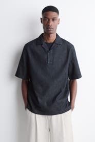 COS Denim Popover Shirt