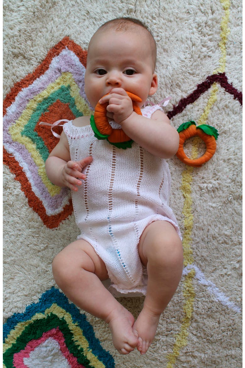Cathy the Carrot Teething Toy, Alternate, color, NO COLOR
