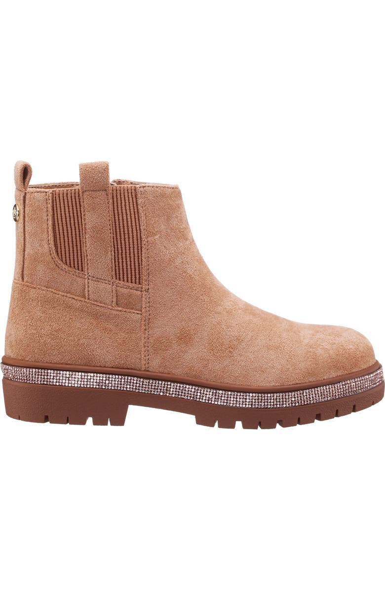Nina Kids' Evan Bootie, Alternate, color, Tan Microsuede