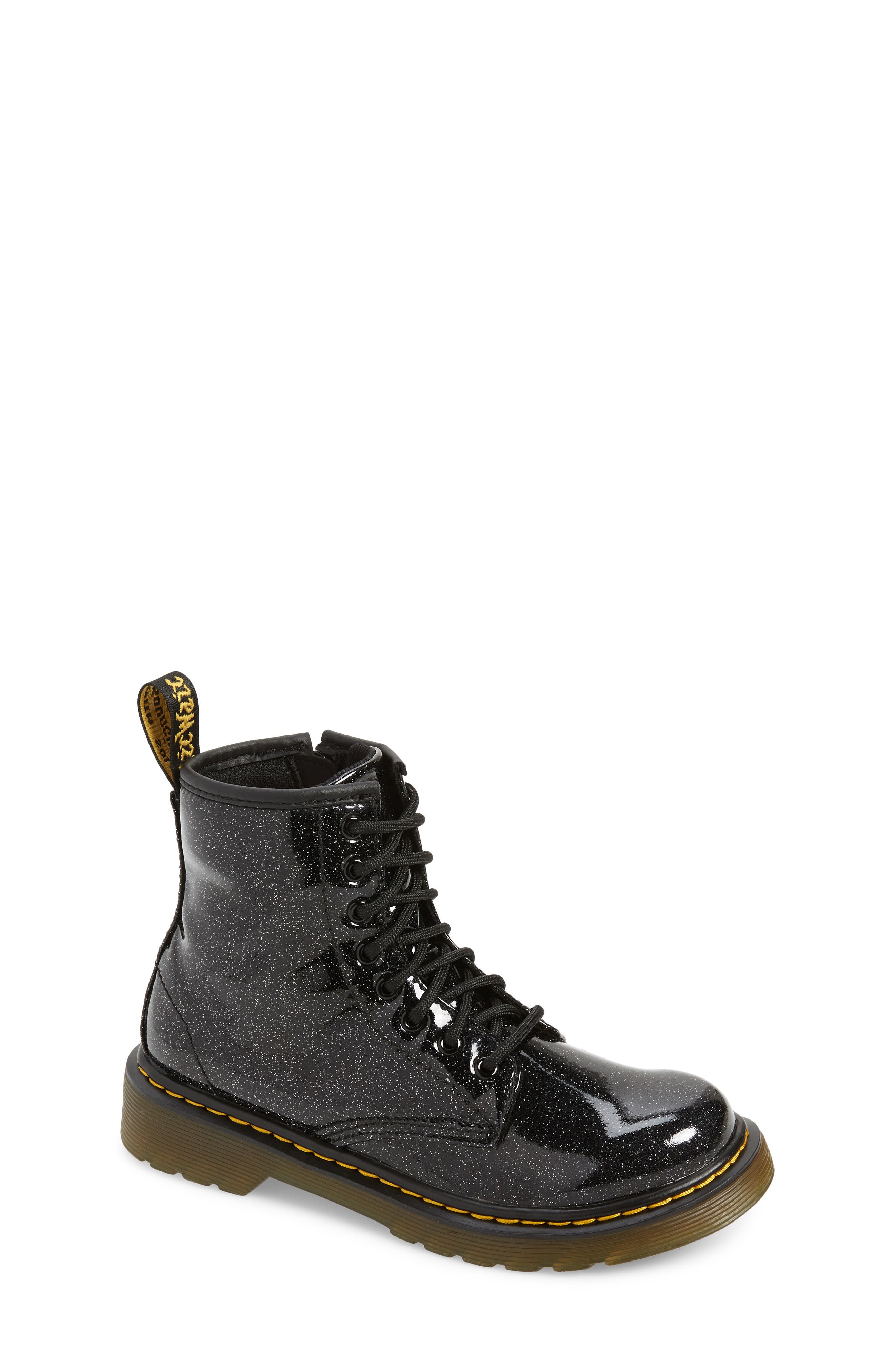 Dr. Martens 1460 Glitter Boot, Main, color, 