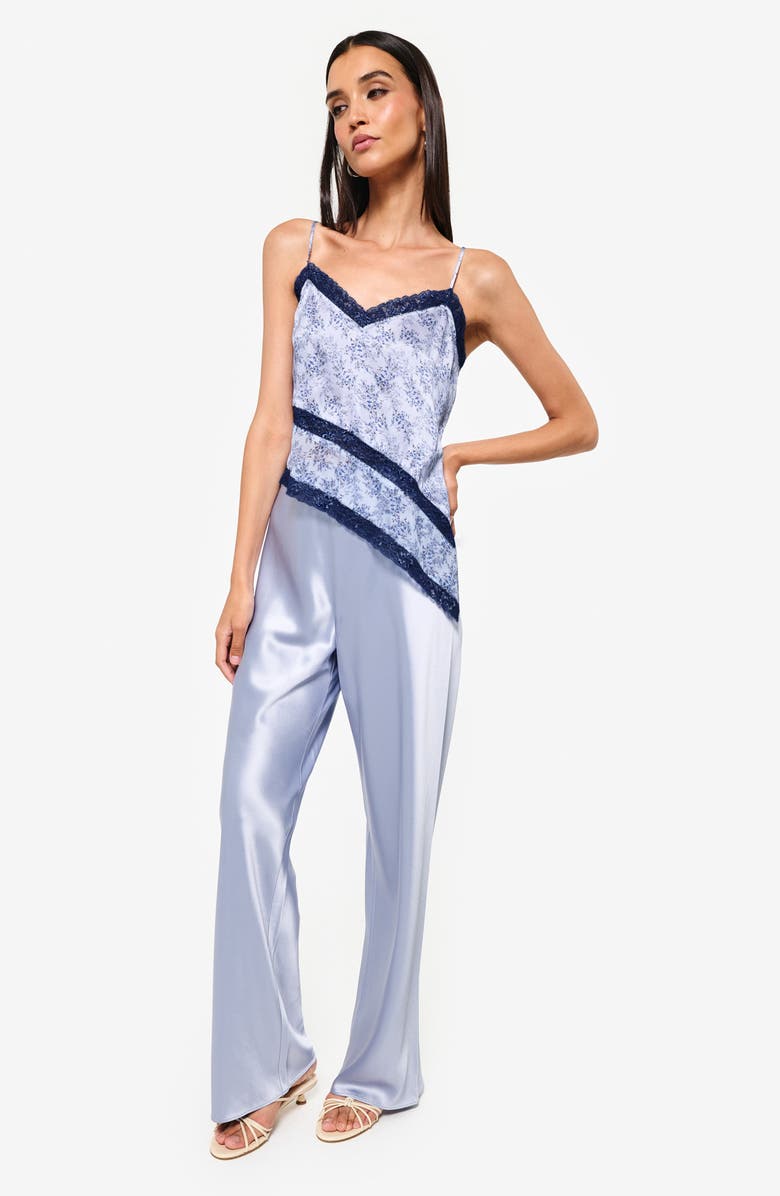 CAMI NYC Auren Lace Silk Camisole, Alternate, color, Miniprimavera Shadow