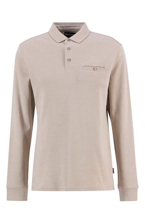Farmwell Long Sleeve Tailored Polo
