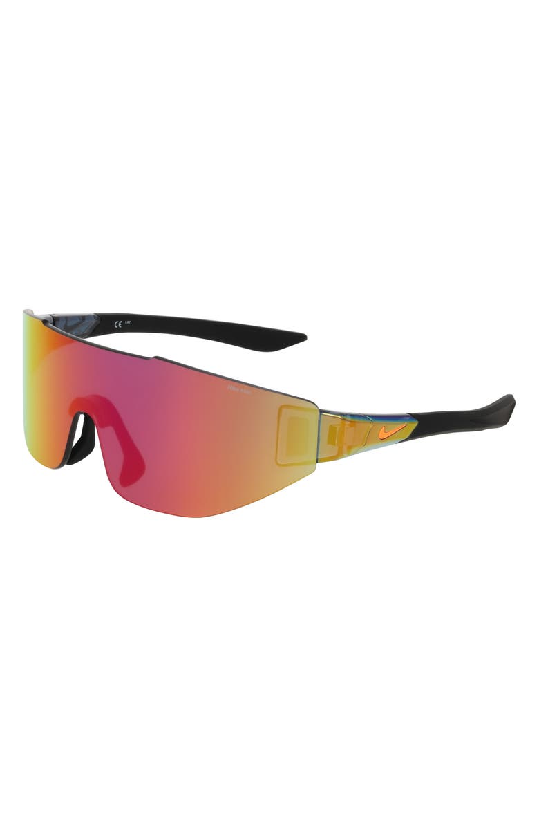 Nike Athena Edge 69mm Rimless Shield Sunglasses, Alternate, color, 