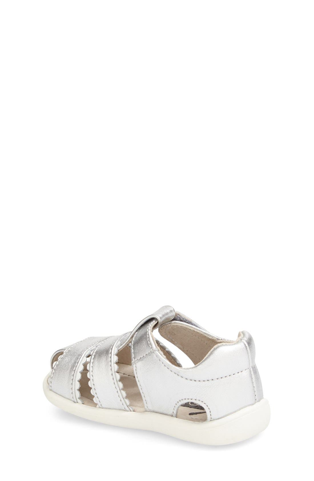 See Kai Run 'Gloria II' Leather Fisherman Sandal, Alternate, color, 