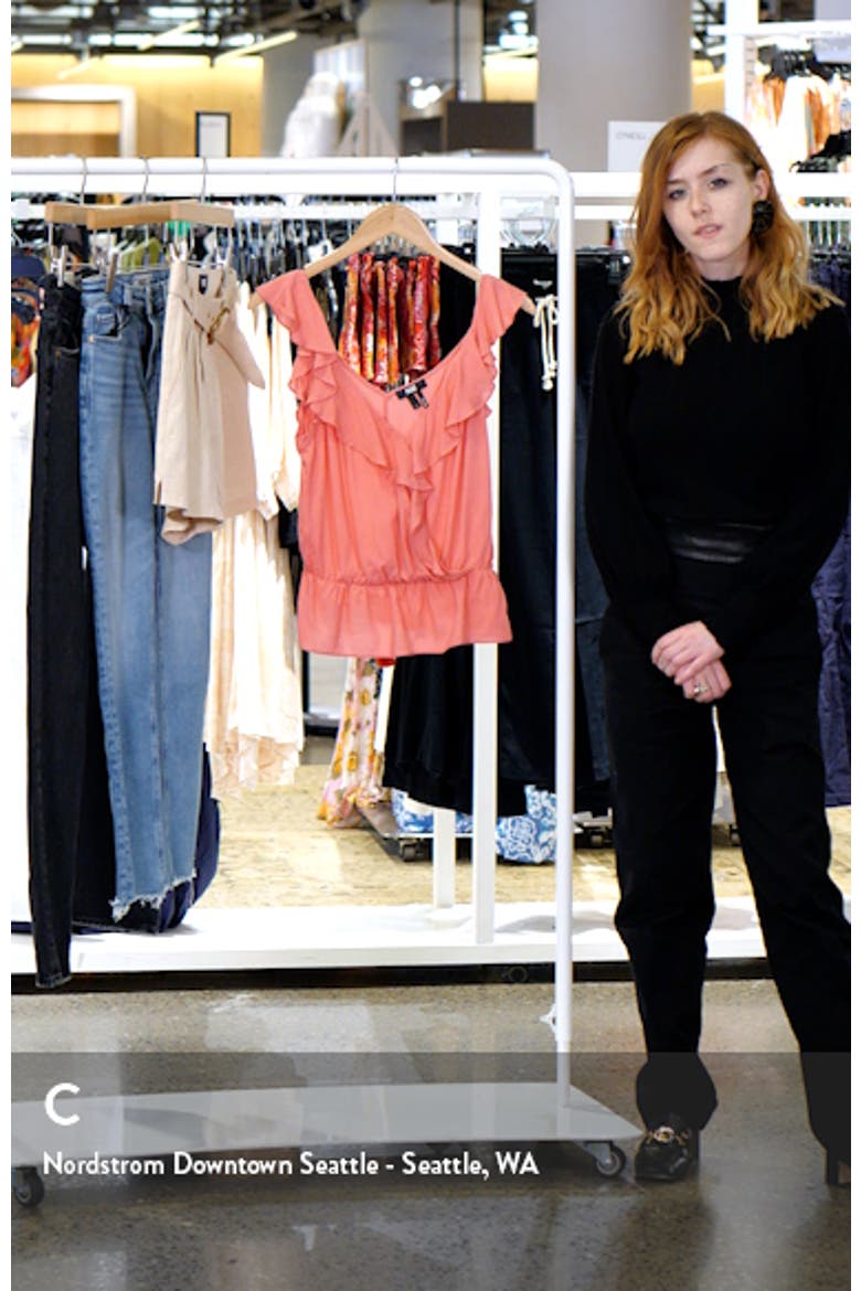Fenna Ruffle V-Neck Top video