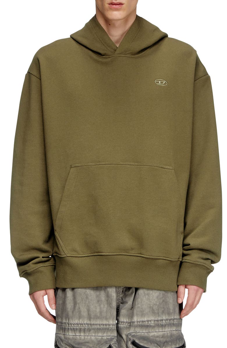 DIESEL<sup>®</sup> S-Macs-Hood-Megovol-D Cotton French Terry Hoodie, Main, color,