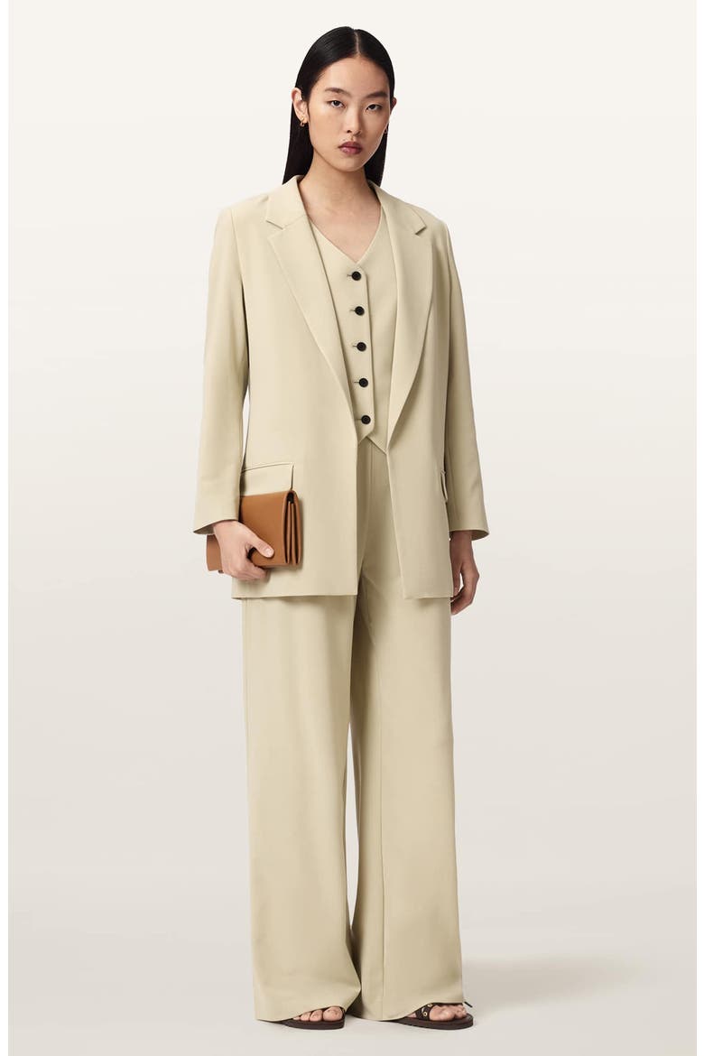 Aleida Long Blazer, Alternate, color, HAZE GREEN