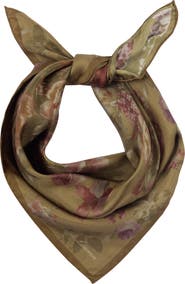 Lauren Ralph Lauren Floral Silk Square Scarf