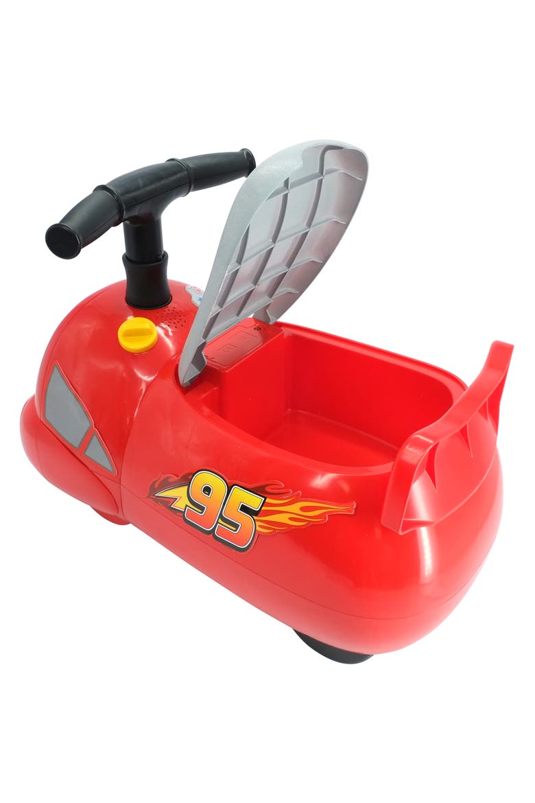Lights & Sounds Zoom Ride-On Lightning McQueen Disney Cars Vehicle, Alternate, color, Red