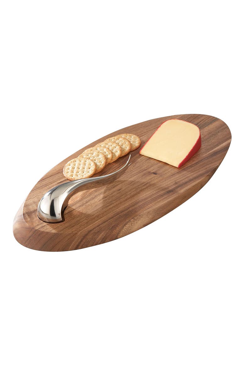 Swoop Cheeseboard & Knife, Alternate, color, NO COLOR