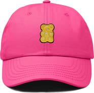 Dalix Yellow Gummy Embroidered Dad Cap
