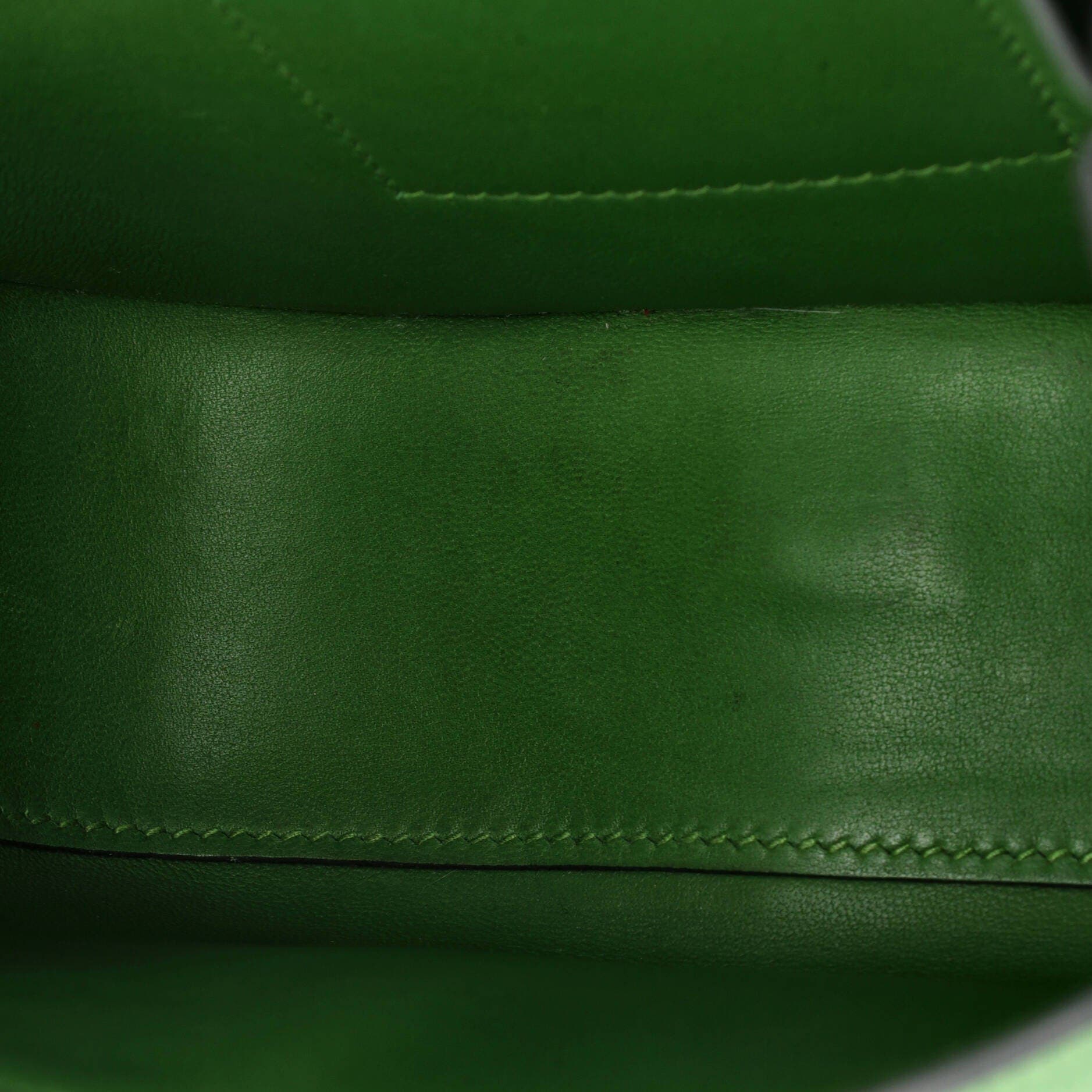 Pre-Owned Hermes Della Cavalleria Shoulder Bag Epsom Mini, Alternate, color, Vert Yucca