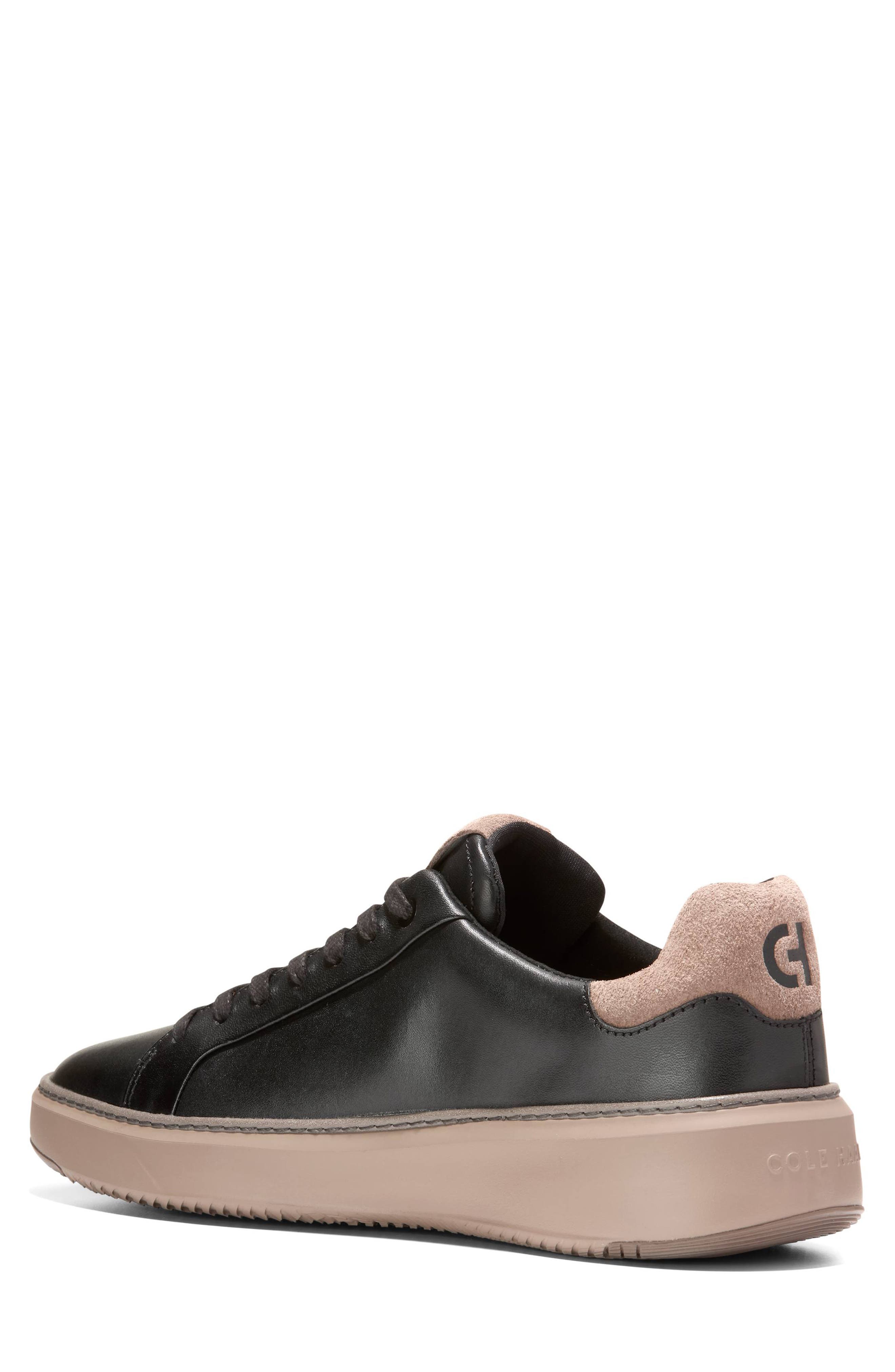 Cole Haan GrandPro Topspin Sneaker, Alternate, color, Black/ Truffle
