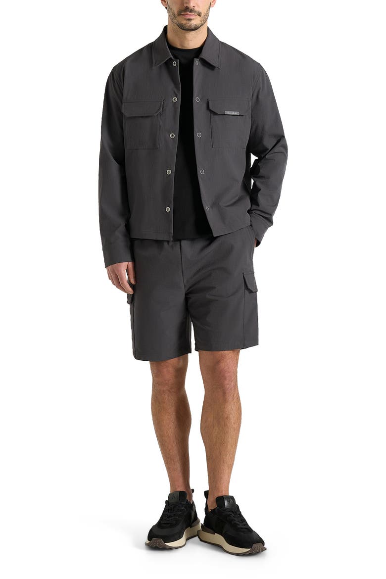 Dimitri Technical Cargo Shorts, Alternate, color, Grey