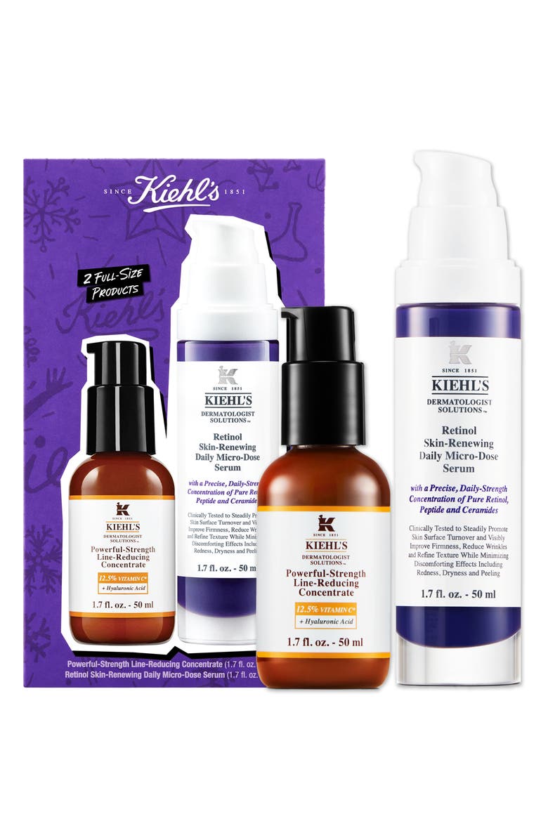 Kiehl's Since 1851 Day-To-Night Wrinkle-Reducing Duo $170 Value, Main, color,
