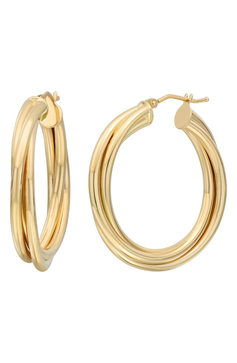 Bony Levy 14K Gold Hoop Earrings, Main, color,