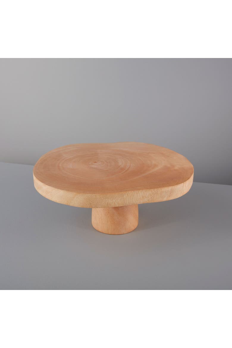 Kiln Mango  Wood Cake Stand, Alternate, color, Mango