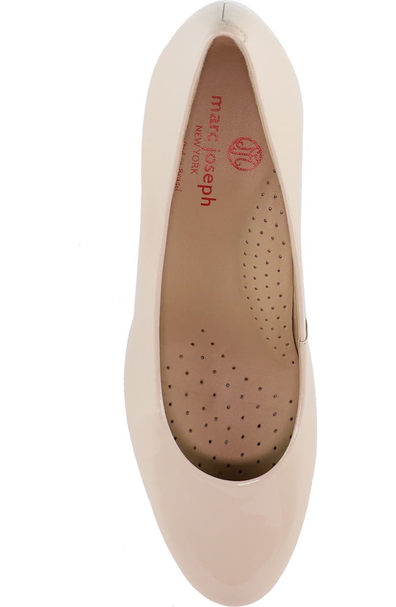 Marc Joseph New York Broad Street Patent Leather Pump, Alternate, color, Nude Soft Patent