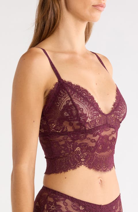 Longline Lace Bralette