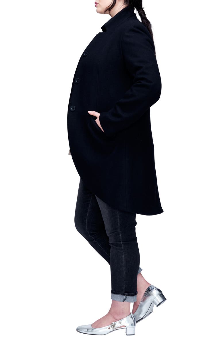 Universal Standard Beas Jacket, Alternate, color, Black