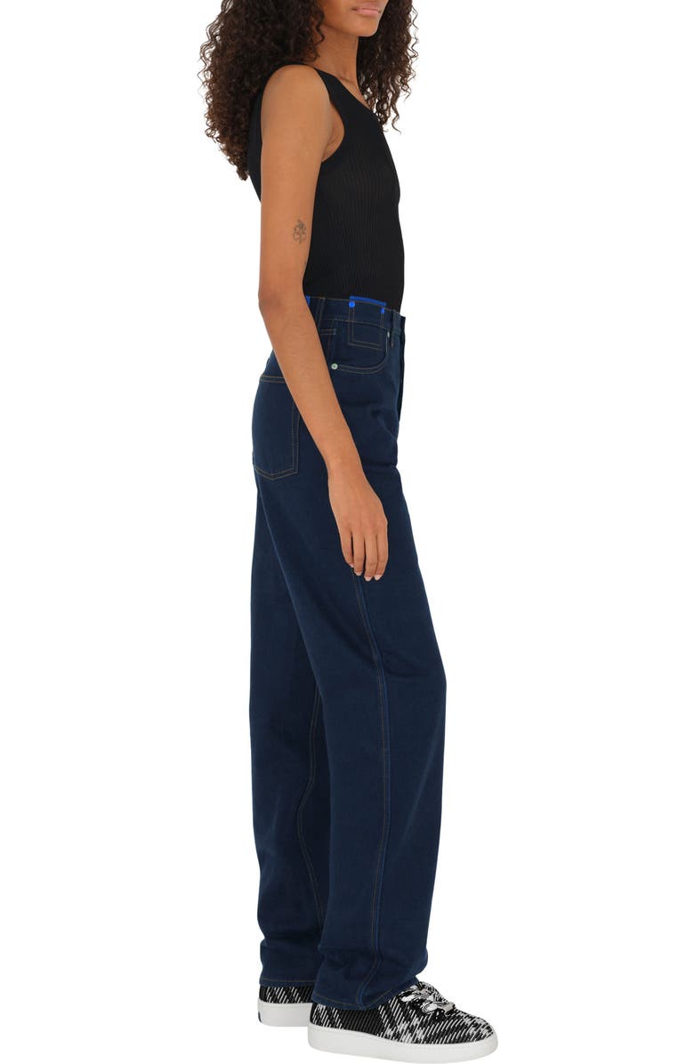 Burberry Check Knit Box Sneaker, Alternate, color, Black Ip Chk