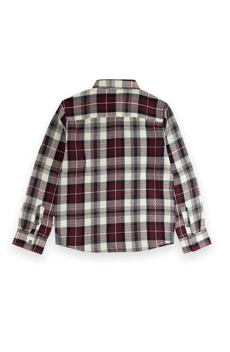 Sovereign Code Redwood Button Down Shirt, Alternate, color, Dk Red/ Luke Plaid