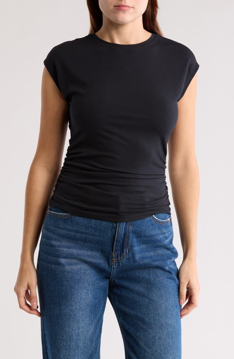 Abound Side Cinch Baby T-Shirt, Main, color, Black