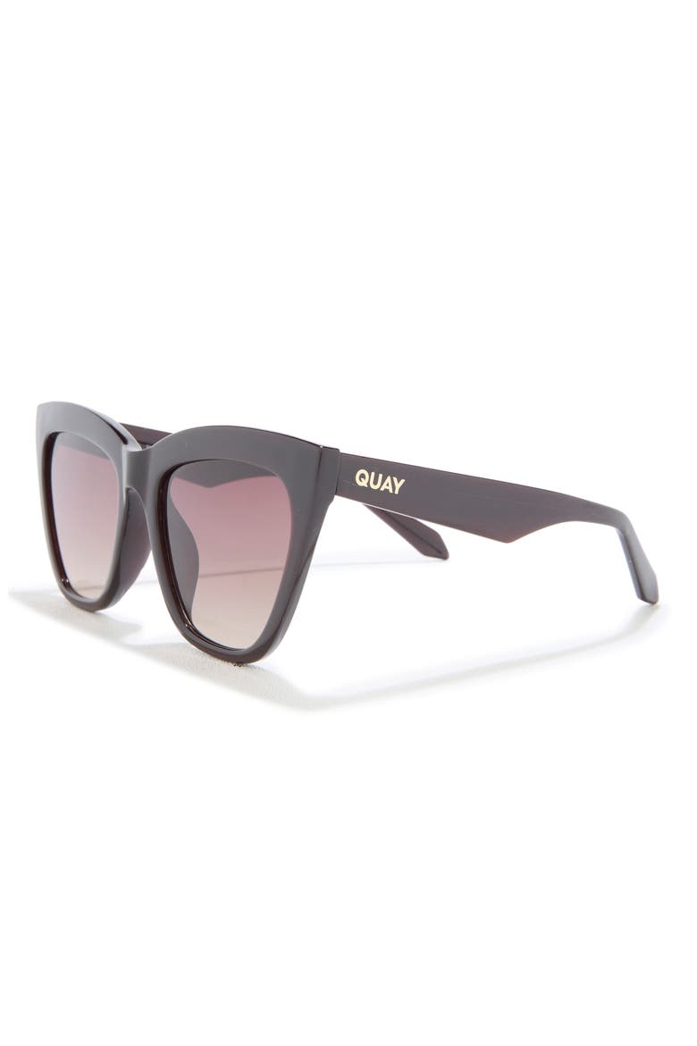 For Keeps 58mm Cat Eye Sunglasses, Alternate, color, BROWN/ BROWN