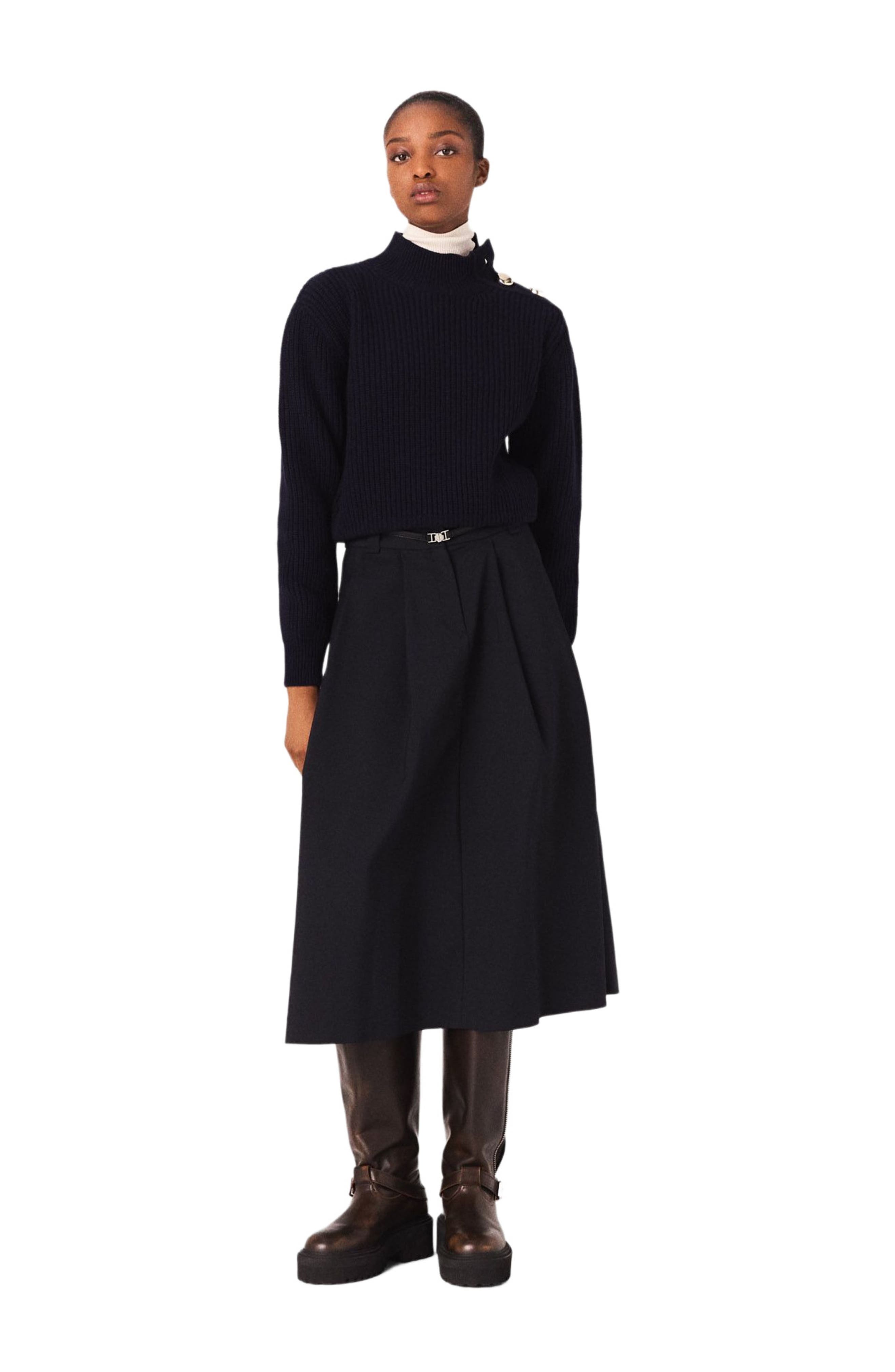 Wool roll-neck sweater - image 2